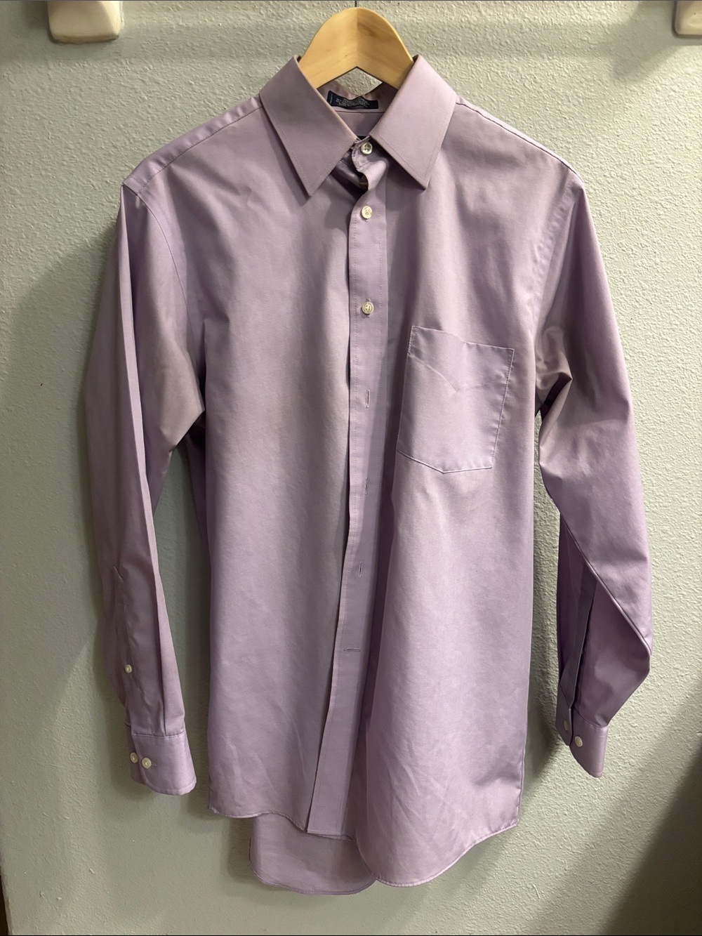 Stafford Men's Light Lavender Dress Shirt